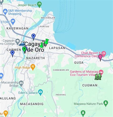 google map cdo